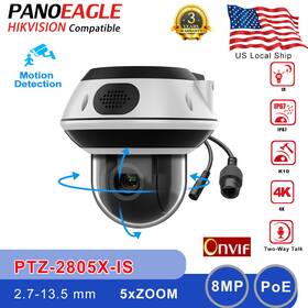 Ptz-2805x-is Vikylin Hikvision Compatible Ptz 5xzoom 4k 8mp Speed Dome Security Ip Camera 2-way Talk