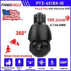 Ptz-4518x-is-b Vikylin Hikvision Compatible 5mp 18x Zoom 360 Ptz Ir Speed Auto Tracking Ip Camera