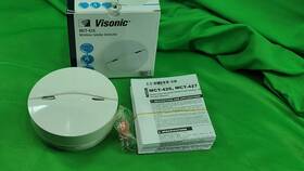 Mct-426 Visonic New 315 Wireless Smoke Detector - White