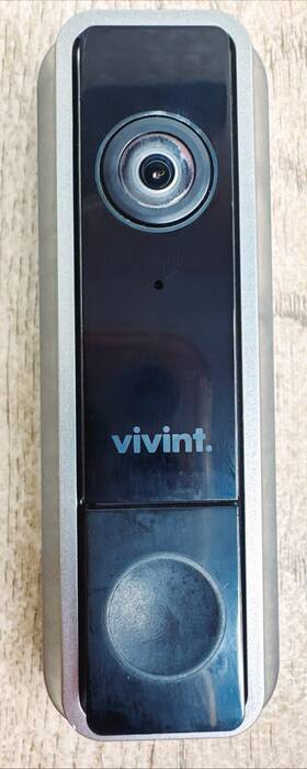 Vs-dbc250-110 Vivint Smarthome Doorbell Camera - No Back Mount Read Ships Free