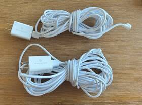 Wasserstein 895230317662 26 Ft Pogo Pin Cable And Adapter - 2 Pack