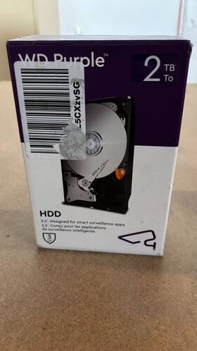 Wd23purz-spc5hy0 Wd Purple 2tb Surveillance Hard Drive