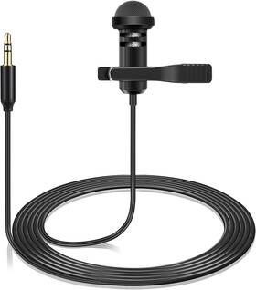 Rddj-1 Weishan Lavalier Microphone For Rode Wireless Go 2 / Ii And Dji Mic 5 Feet Black