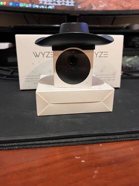 Wyze 859696007721 Cam Outdoor Cowboy Hat Exclusive 50000 Backer Gift Black New