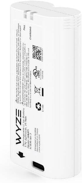 Wbat2 Wyze Removable Battery Pack V2 - Single Bcp