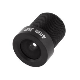 Zaplyte 712662942429 4mm M12 X 0.5 F2.0 Cctv Security Camera 85 Degrees Angle Fixed Ir Board Lens