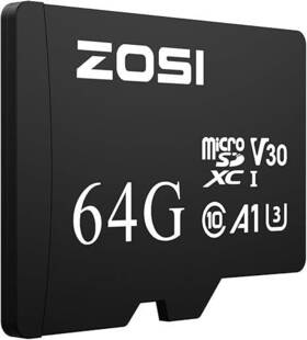 Sp-tf-64 Zosi 64gb Micro Sd Sdxc Memory Card - Full Hd Expanded Storage For Camera
