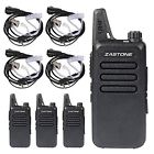 Zt-x6-4bk 4ej Zastone X6 Walkie 753610976004