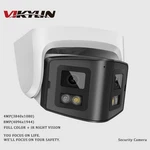 Vikylin 4MP 8MP 170 Panoramic Ir Fullcolor Security Camera Dual Lens Light. Fixed Price $99.75.