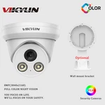 Vikylin 4K 8MP Full Color Network Camera Built-in Mic Wall-mounted Bracket Lot. Fixed Price $65.55.