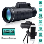 Day / Night Vision 80X100 Zoom Hd Monocular Starscope Telescope BAK4. Fixed Price $8.99.