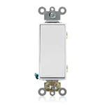 New Leviton 5622-2W Amp 120/277 Volt Rocker Double-pole Ac Quiet Switch White. Fixed Price $19.95.