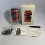 Rare Brand New Superheadz Blackbird Fly 35MM Twin Lens Reflex Tlr Camera Orange. Fixed Price $218.69.