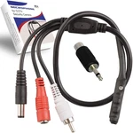 Outdoor Cctv Microphone For Security Camera - Rca Audio Surveillance (1 Pack. Fixed Price $19.99.