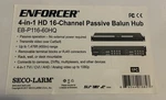 Enforcer Seco-larm Channel Cctv Balun Hub Tvi Cvi Ahd 1080P BE-P116-60HQ. Fixed Price $100.00.