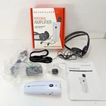 Williams Sound Pocketalker 2.0 Personal Hearing Amplifier W/headphones Ergonomic. Fixed Price $75.00.