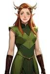 Keyleth Elf Druid Vinyl Car Decal Sticker 7" Weatherproof. Fixed Price $14.49.