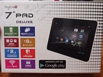 DIGITAL2 7 Pad Deluxe Android 4.1 Tablet Untested W/ Wi-fi Dual Camera In Box. Fixed Price $19.99.