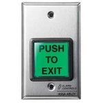 Hes TS-2 Request Exit Station, 2" Green Square Push Button, Single Gang. Fixed Price $79.00.