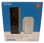 Aosu Videodoorbell Pro And Wi-fi Homebase V8P1AX11. Fixed Price $54.00.