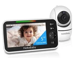 Hellobaby No Wifi Monitor 5" Screen 30-HOUR Battery Pan-tilt-zoom Video. Fixed Price $69.99.
