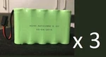 Brand New "3" Ge Interlogix Simon Backup Battery 600-XTI-BAT, 2016. Fixed Price $84.99.