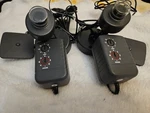 Pair - X10 XCAM2 Wideeye Instanton Wireless 2.4 Ghz Color Cameras Model XX17A. Fixed Price $19.95.