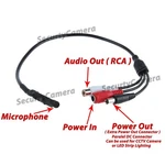 High Sensitive Mini Audio Microphone For Cctv Security Camera Dvr System. Fixed Price $5.99.