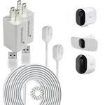 Skyworld Magnetic Charging Cable & Power Adapter For Arlo Camera, Compatible. Fixed Price $49.99.