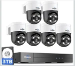 Hiseeu 4K Poe Ptz Camera System,nvr Security. Fixed Price $289.00.