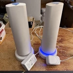 Simplisafe 1ST Gen Base Station BS2000 With Power Adapter And Batteries. Fixed Price $14.25.