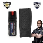 2 Oz Streetwise Pepper Spray & Police Force Heavy Duty Tactical Holster Sheath. Fixed Price $15.99.