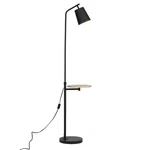 Mainstays 65" Modern Adjustable Head Matte Black Floor Lamp With Conical. Fixed Price $60.02.