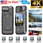 4K Hd -mini Camera Wifi Video Recorder Sports Dvr Police Body Night Vision .. Fixed Price $23.99.