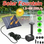 Solar Panel Power Fountain Pump Kit Pool Garden Pond Watering Submersible. Fixed Price $8.99.