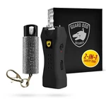 Guard Dog Security Pepper Spray And Stun Gun Flashlight, 0.5 Oz, Black. Fixed Price $31.61.