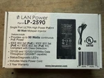 Lan-power LP-2590 1 Port Ultra High Poe++ Injector Ieee 802.3BT-90. Fixed Price $89.99.