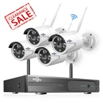 Used Hiseeu 3MP 8CH Nvr Outdoor Wifi Ip Security Camera System 24/7RECORD No Hdd. Fixed Price $89.99.