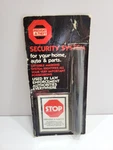 Vintage Pen Prevent-a-theft Invisible Ink Spy Marker, Security System, Nos. Fixed Price $11.24.