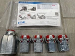 (c) (lot Of 5) Eaton Quick-lok Pro Connectors 3/8" 38MCQD 38MCQS. Fixed Price $17.56.