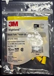 3M Highland BFV10-10Q Vinyl Insulated Block Fork Terminals One Pack Of 25. Fixed Price $16.51.