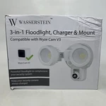 Wasserstein 3-IN-1 Wired Floodlight Charger & Mount For Wyze V3 Security Camera. Fixed Price $29.59.