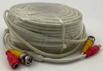 Mace Bnc M/m 100FT Cctv Audio Camera Cable 2.1 Plug & Play White MAC-CAB100PVA. Fixed Price $7.49.