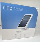 Ring Solar Panel For Spotlight Cam Battery, White, Weather Resistant, Adjustabl. Fixed Price $45.00.