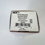 Rutherford Controls Rci 7314X06X32D Series Ss Electric Strike Fail Unlocked. Fixed Price $74.77.