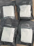 4 Brand New. 10FT Power Adapter For Ring Indoor Cam, Black.. Fixed Price $50.00.