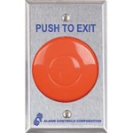Alarm TS-21R Momentary Mushroom Push Exit Button Station. Fixed Price $104.95.