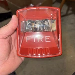 Cooper Wheelock Strobe 127380 Exceder Red 12/24 Volt, Used. Fixed Price $21.99.