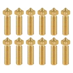 3D Printer Brass For Volcano Nozzle, 12 Pcs Nozzles Kit 0.2MM 0.4MM. Fixed Price $11.19.