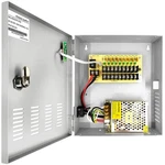 9 Channel 12 Volt Dc Output 5A Cctv Distributed Power Supply Box For Security.... Fixed Price $85.22.